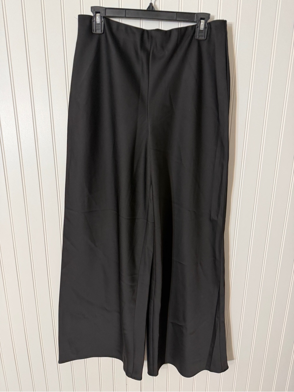 RACHEL Rachel Roy Black Satin-Like Dress Pants